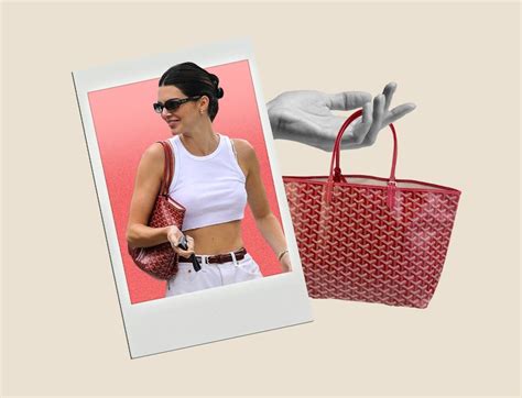 goyard kendall jenner|Kendall Jenner's $1,600 Tote Bag Is Almost As Elusive As The .